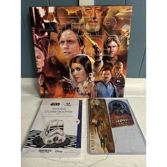 VINTAGE STAR WARS 1980 EMPIRE STRIKES BACK PROMO STICKER LUCASFILM + BUNDLE - Picture 1 of 5